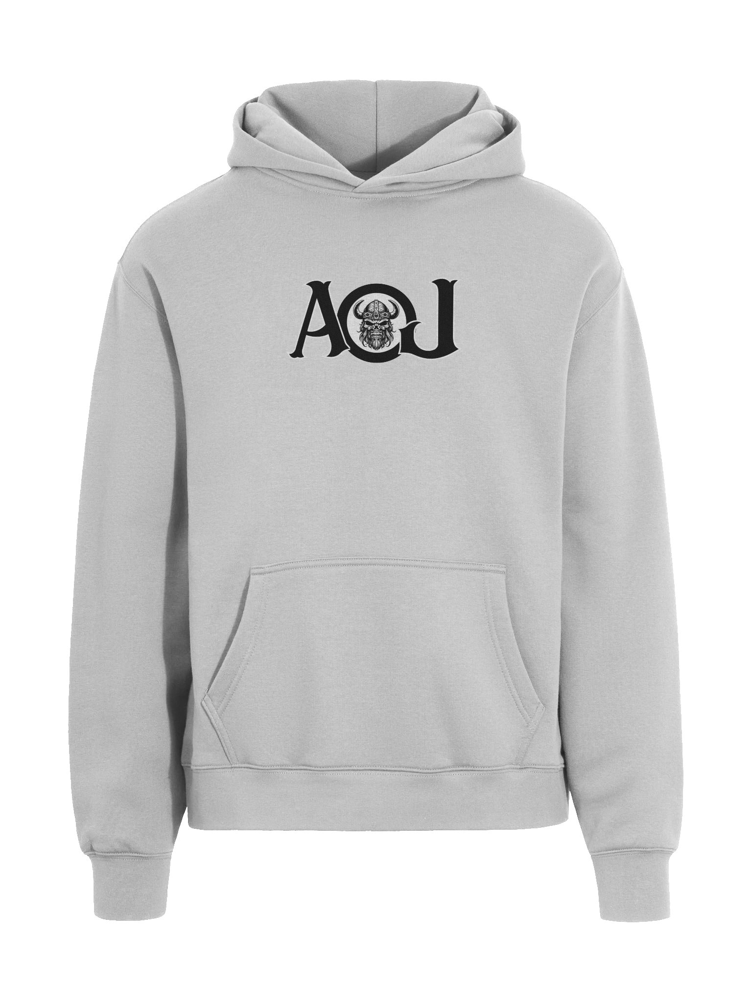 AOJ Gray Pullover Hoodie product image (3)