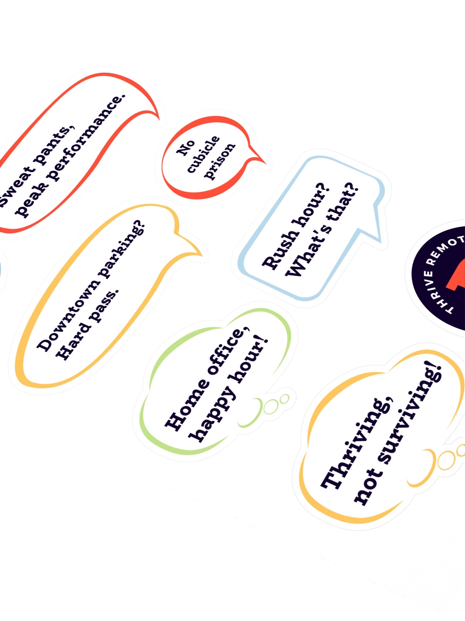 Thrive Remotely Snarky Stickers product image (2)