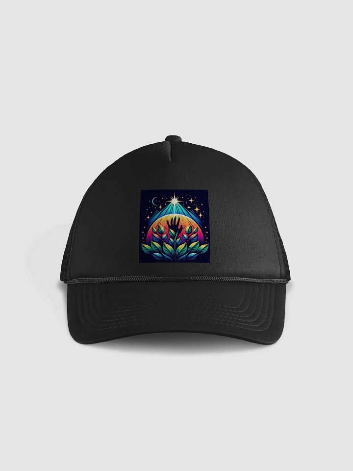 Starry Night Foam Trucker Hat product image (1)