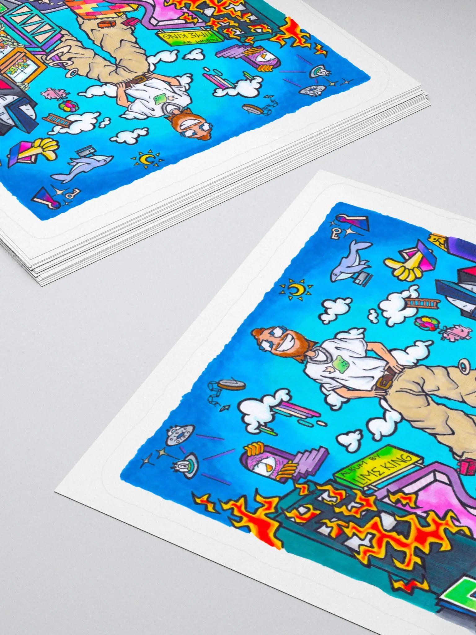 Fever Dream Cover Sticker product image (4)