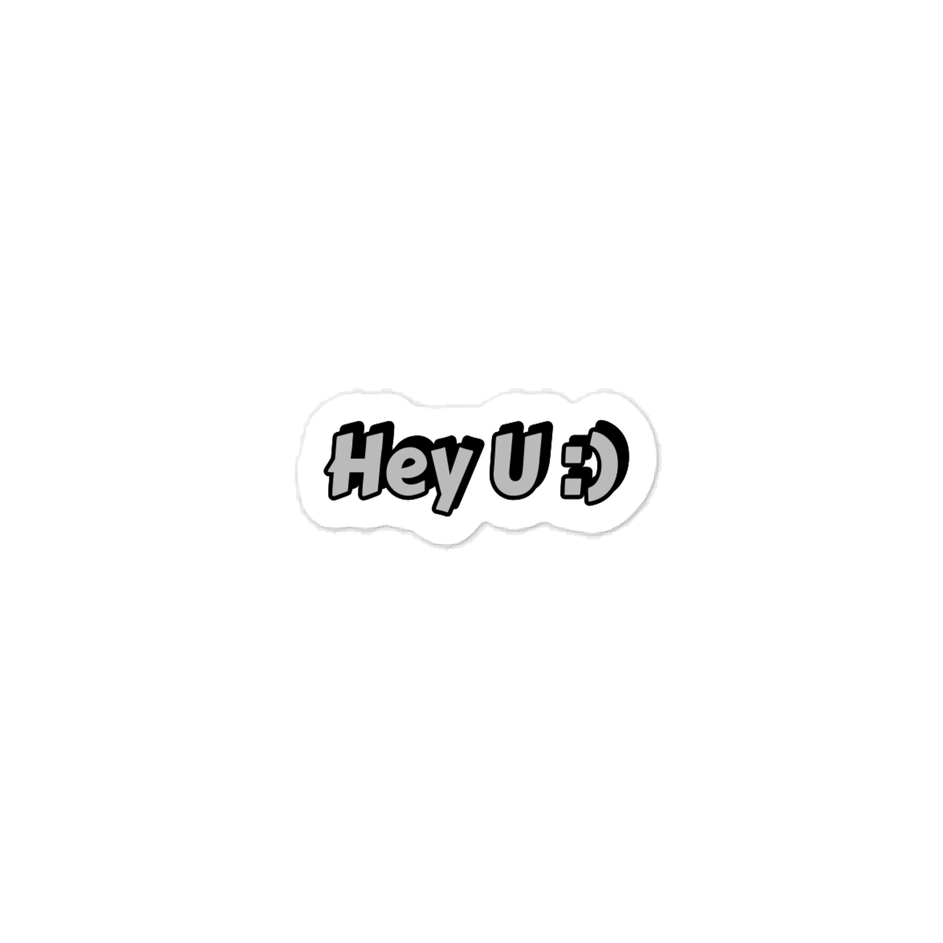 Hey U :) Sticker. product image (1)