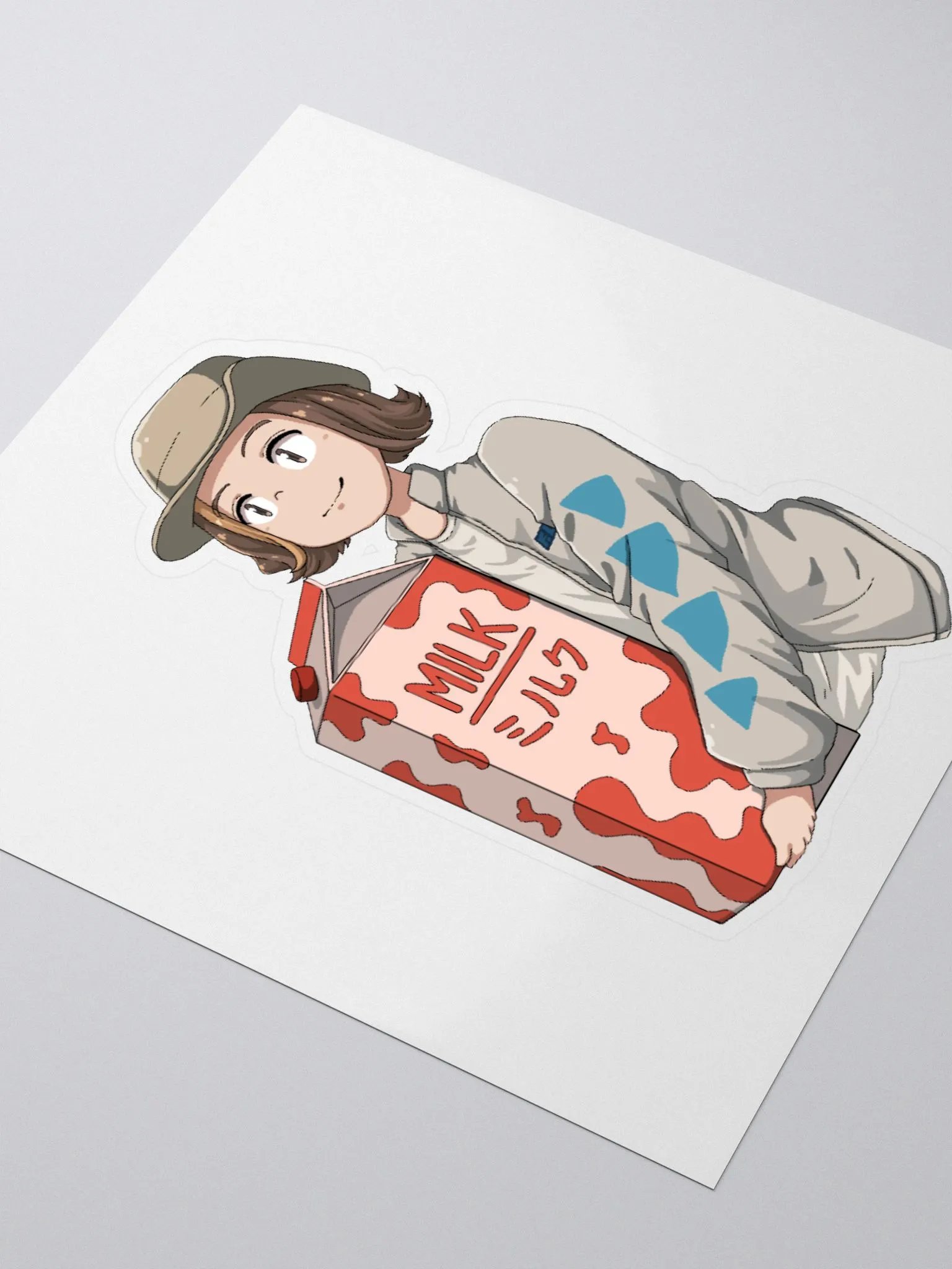 Bu Red Milk Sticker product image (3)