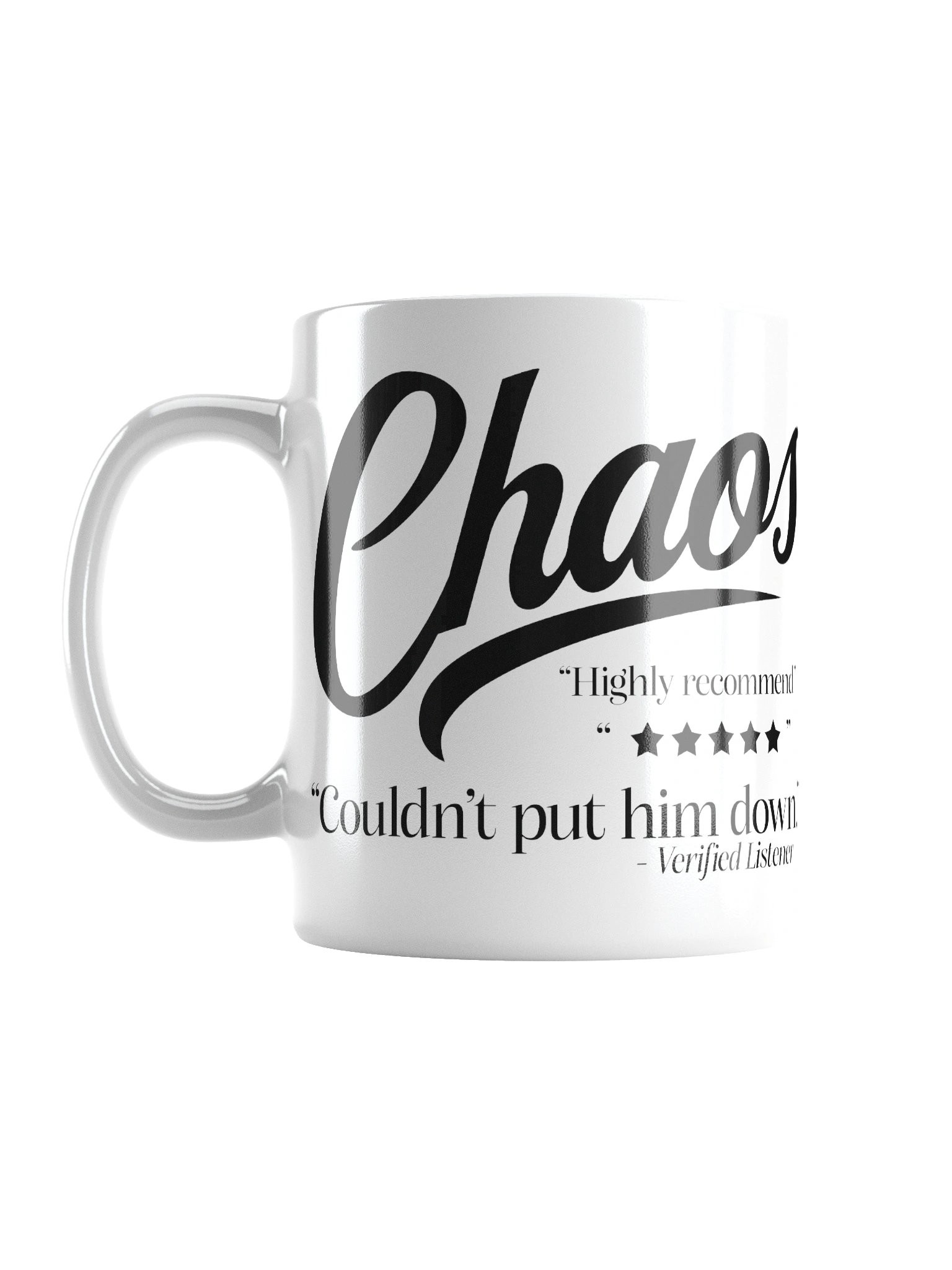 Chaos Reviews White Mug product image (1)