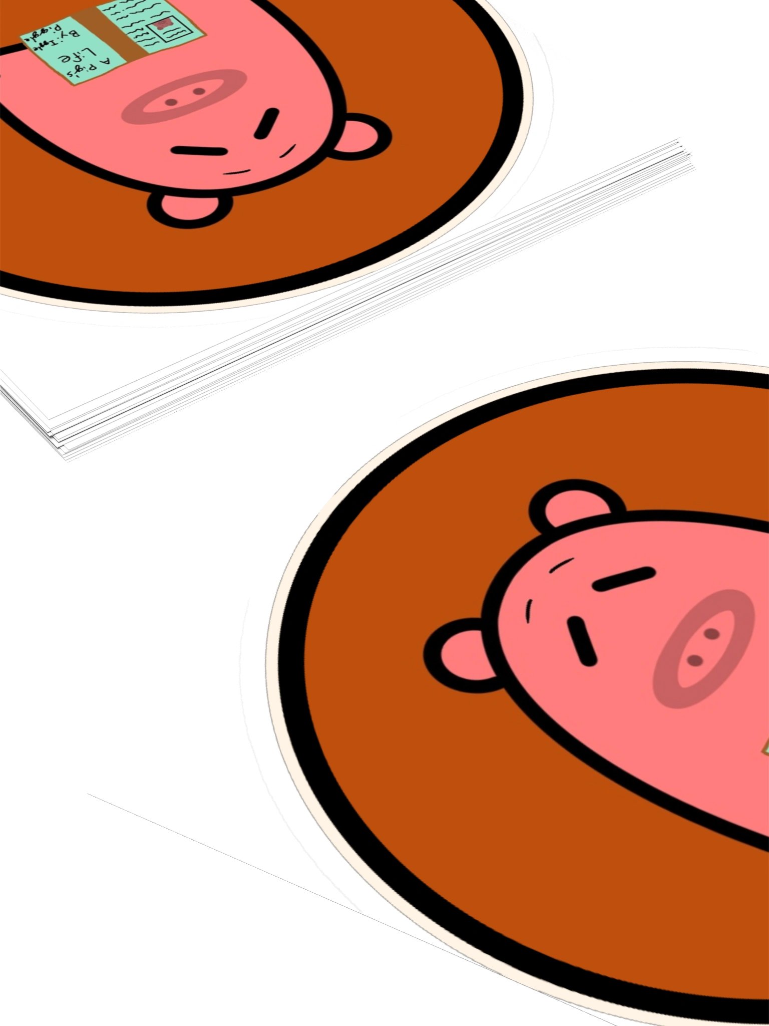 Reading Pig Sticker product image (16)