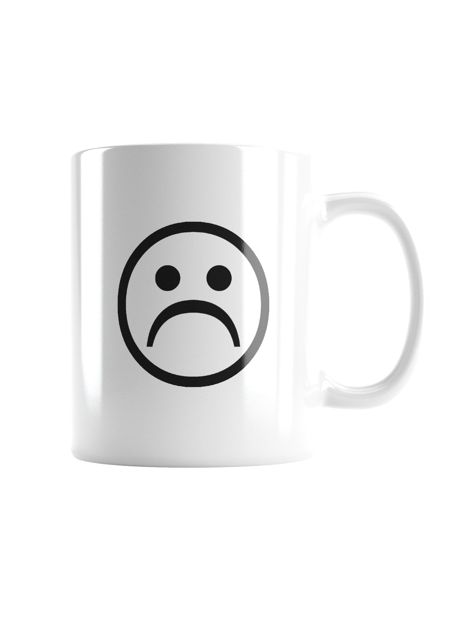 Sad face - Mug product image (6)