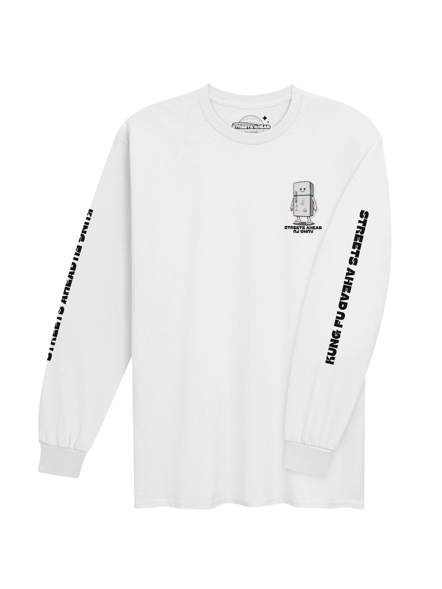 The Floating Fridge - Long Sleeve Shirt - White product image (4)