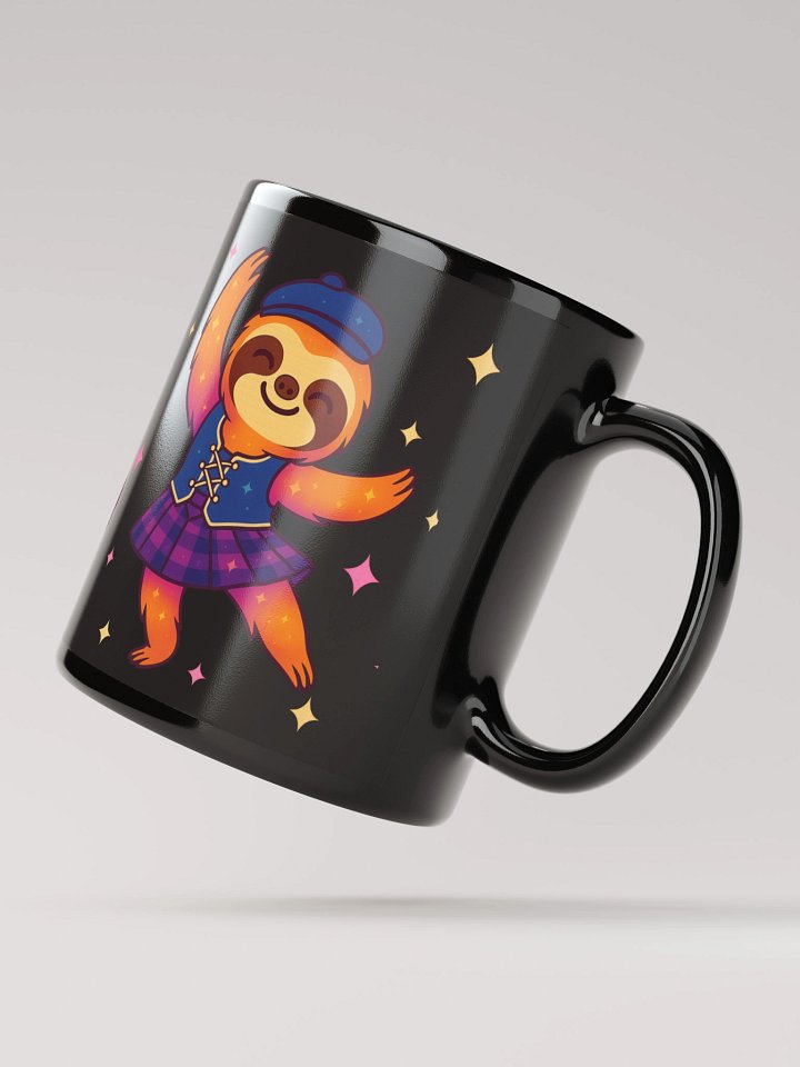 Highland Dance Sloth Mug – Cute Scottish Sloth Gift for Dancers, Dance Teachers & Sloth Lovers product image (2)