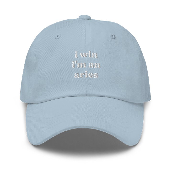 i win aries embroidered cap product image (29)