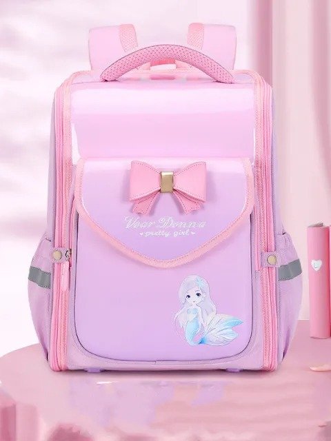 Women's Fashionable Waterproof Load Reduction Spine Protection Shoulder Bag Schoolbag product image (2)