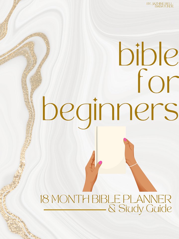 Bible for Beginner: Tracker & Planner product image (1)