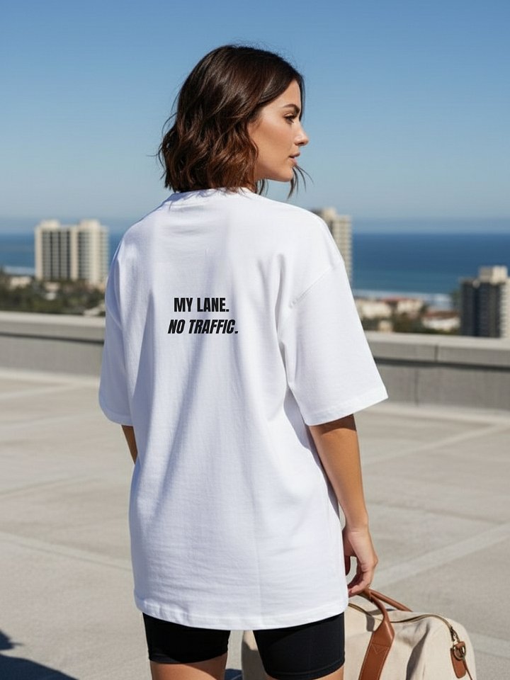 MY LANE. NO TRAFFIC - Unisex Oversized T-Shirt product image (1)