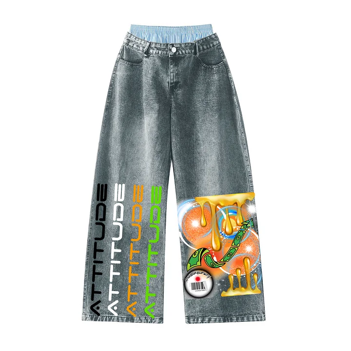 X@C ATTITUDE DEM BLU JEANS 👖👀👀😤 ✨✨?? product image (1)
