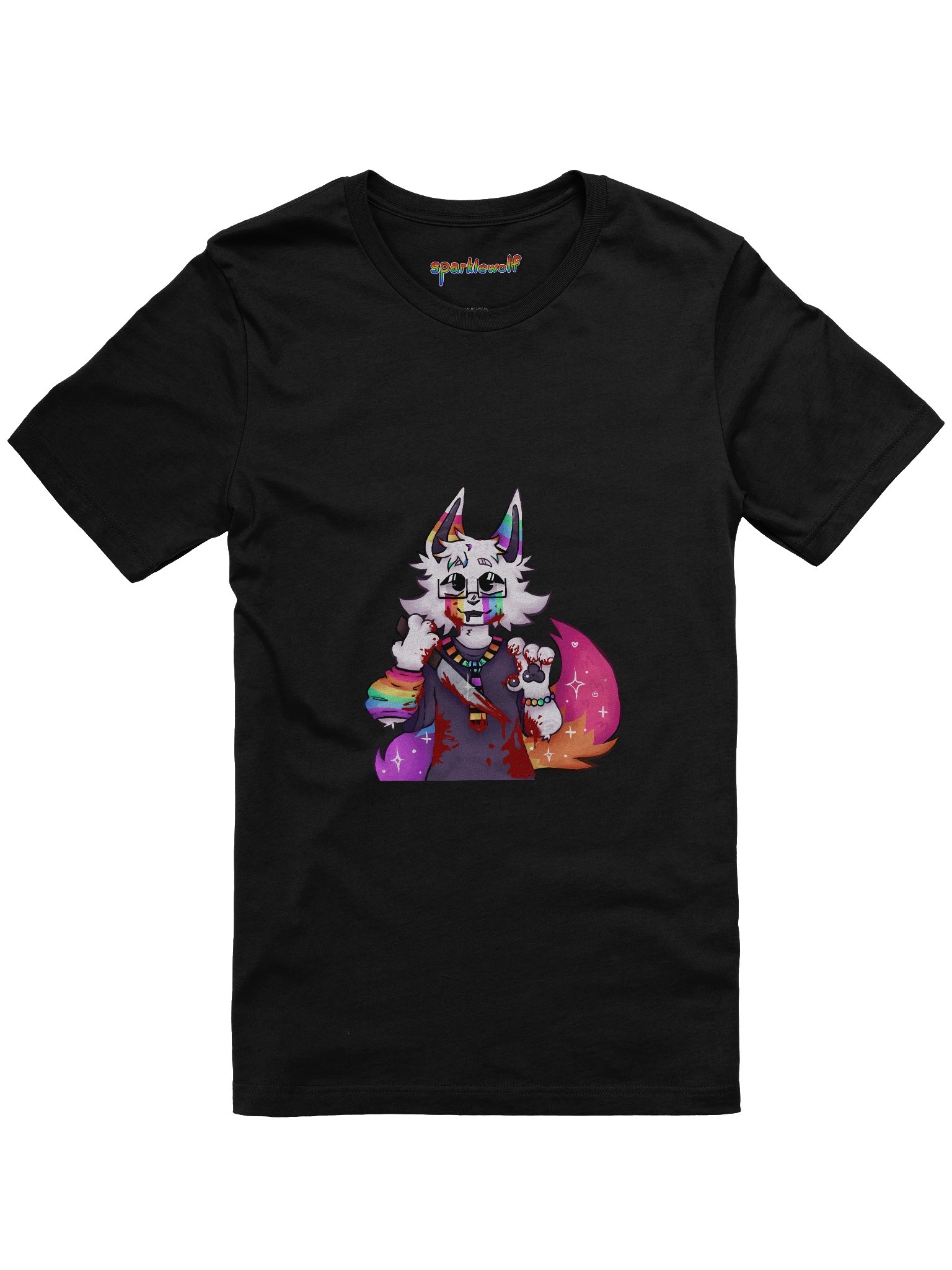 MURDERER GLITTER T-SHIRT product image (6)