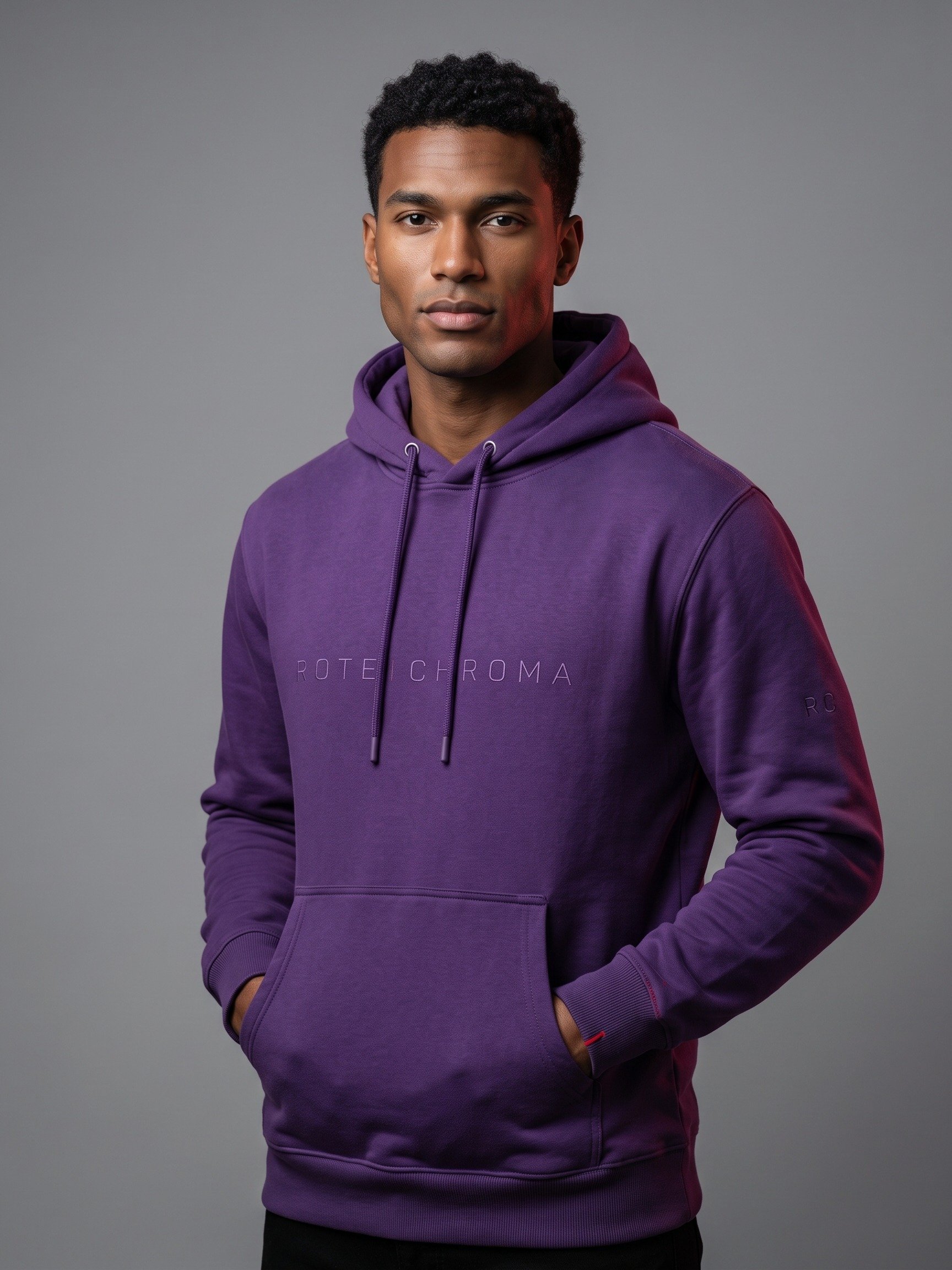 Rote Chroma Premium Pullover Hoodie (RC-016) product image (9)