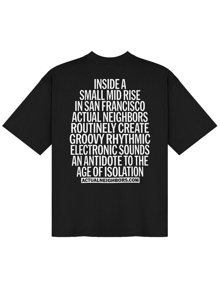 Antidote Oversize Tee (Black) product image (1)