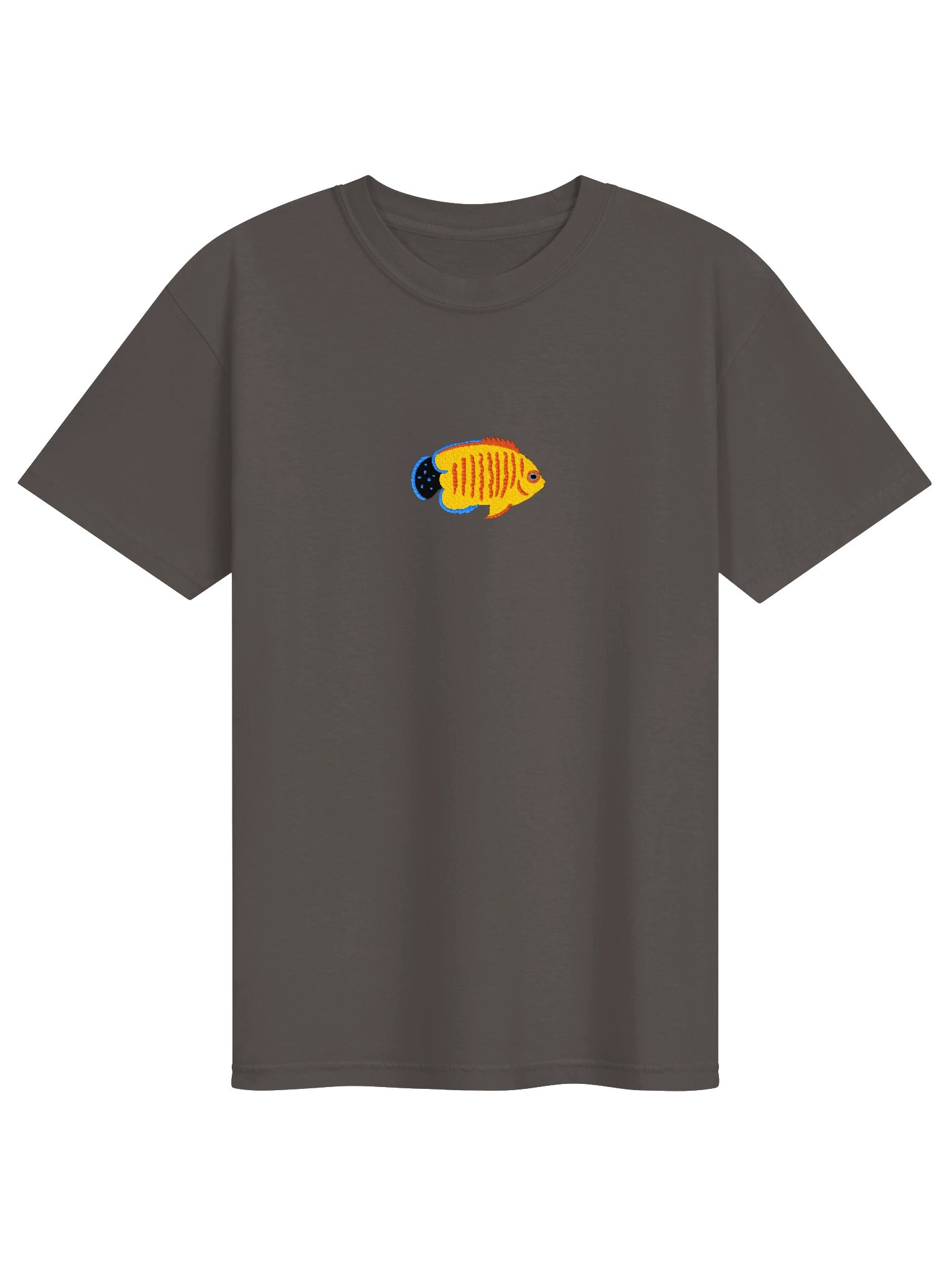 Hybrid Eibli Angelfish Embroidered Premium Shirt | Saltwater Reef Aquarium Fish & Marine Life Apparel product image (4)