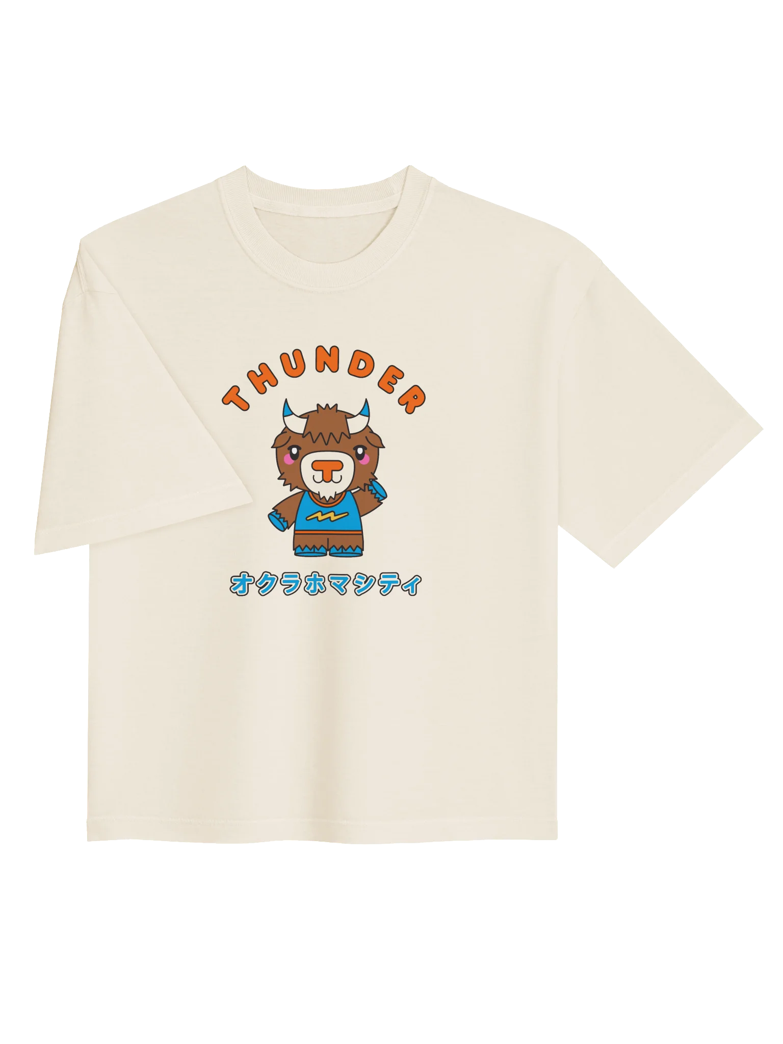 Thunder Basketball Kawaii Women's Tee product image (3)