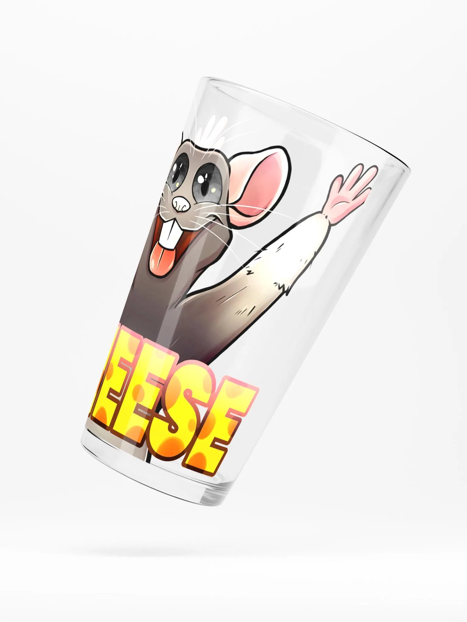 CHEESE Pint Glass product image (5)