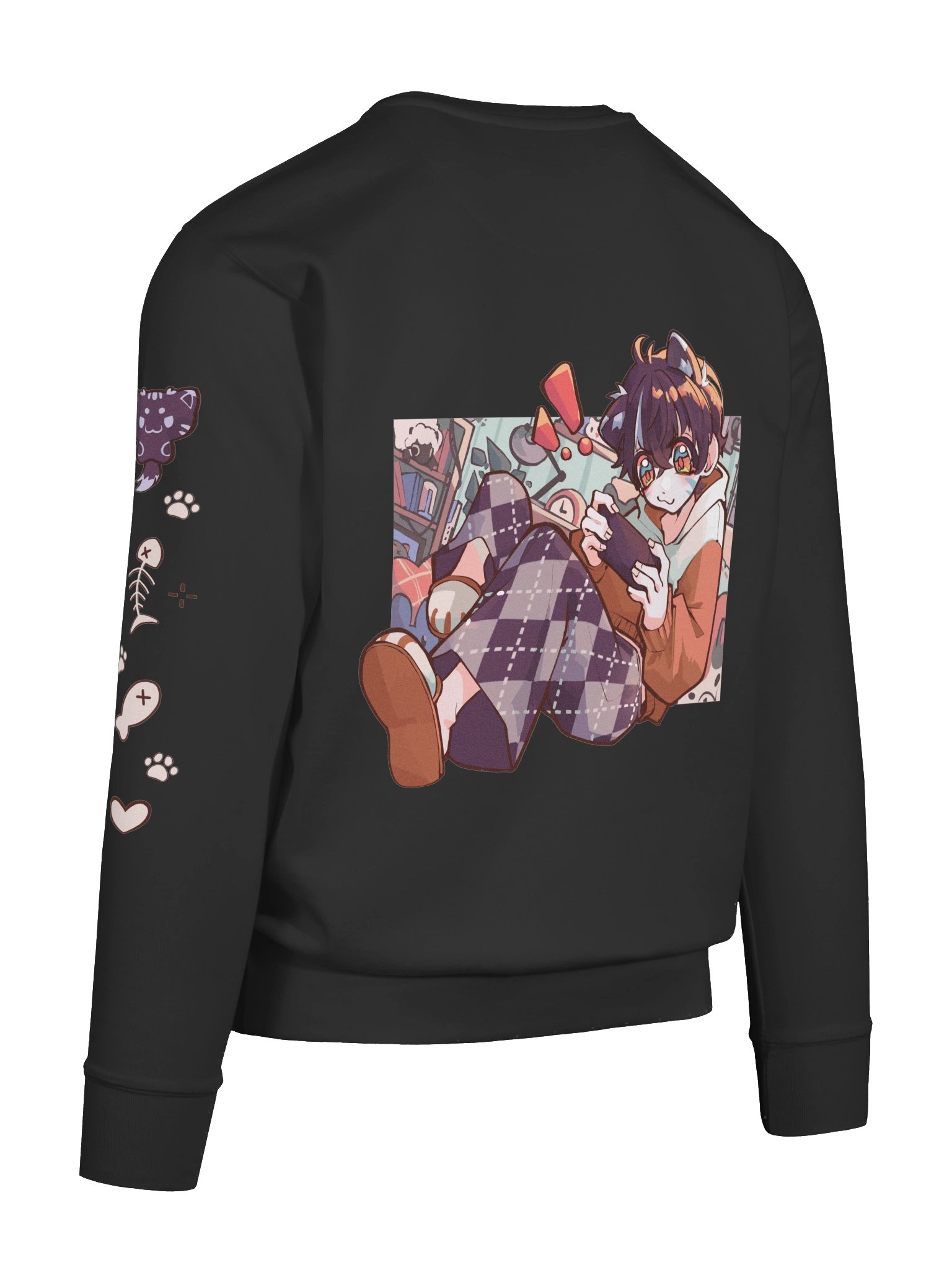 Gamer Cat Sweatshirt product image (10)