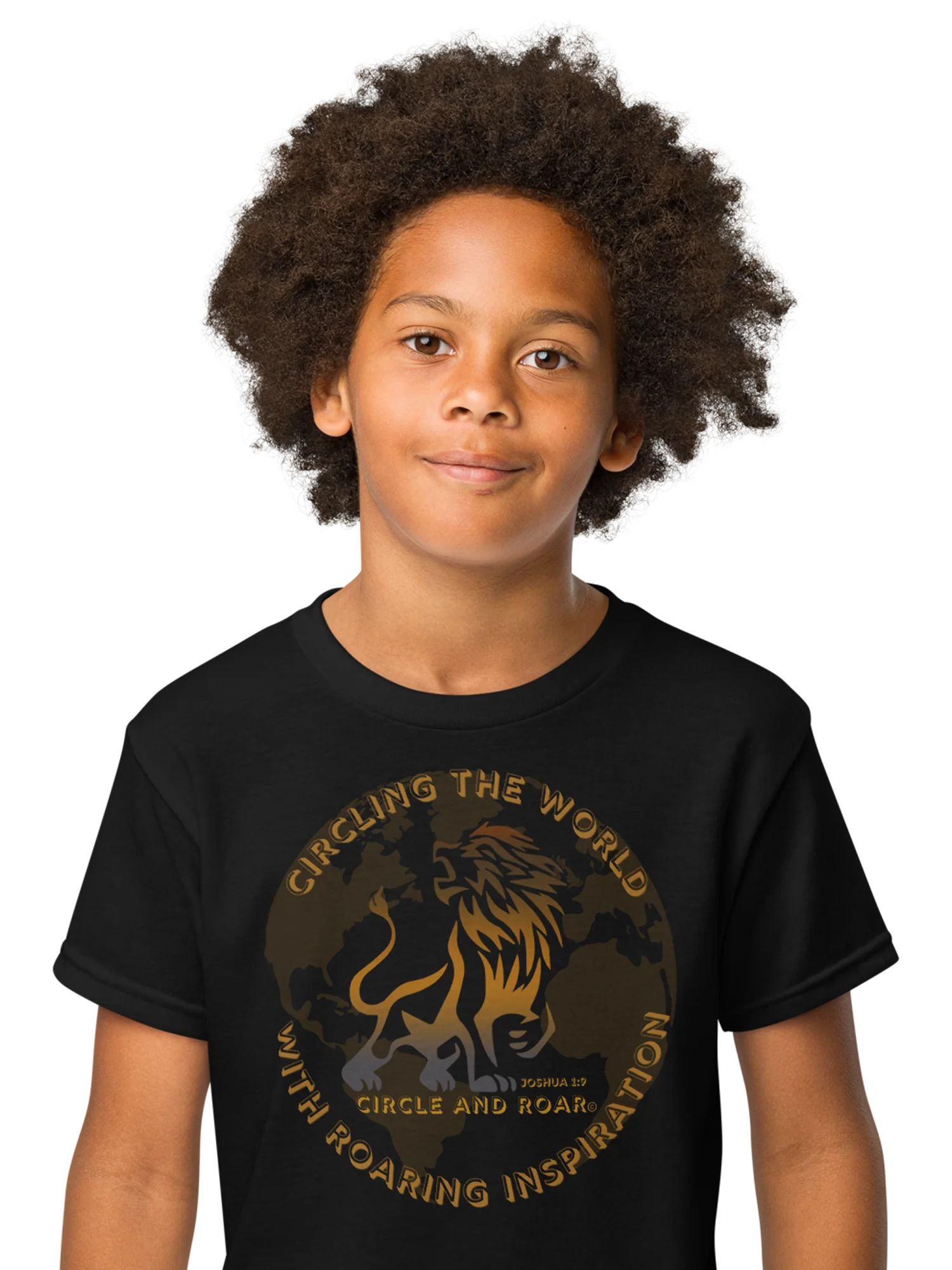 Circle and Roar Lion Youth T-Shirt product image (1)