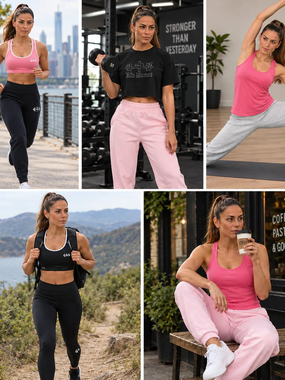 His House Faith & Fitness Womens Workout Starter Bundle by His House
