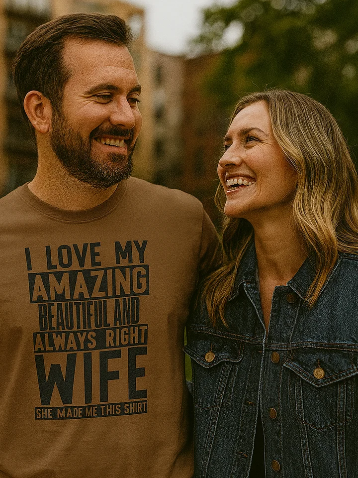 My Amazing Wife T-Shirt product image (1)