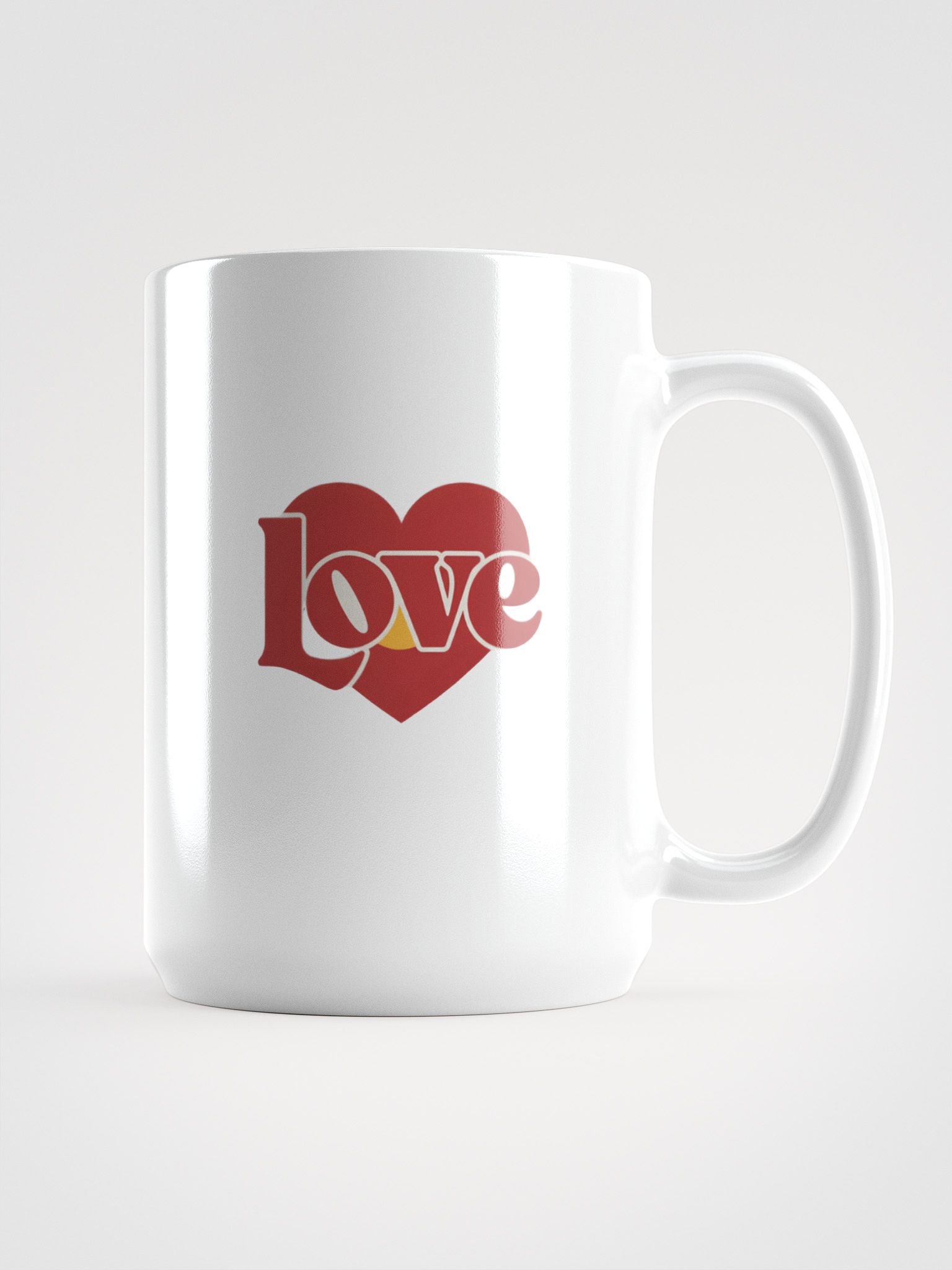 Valentine's Day Red Heart Tea Cup product image (2)