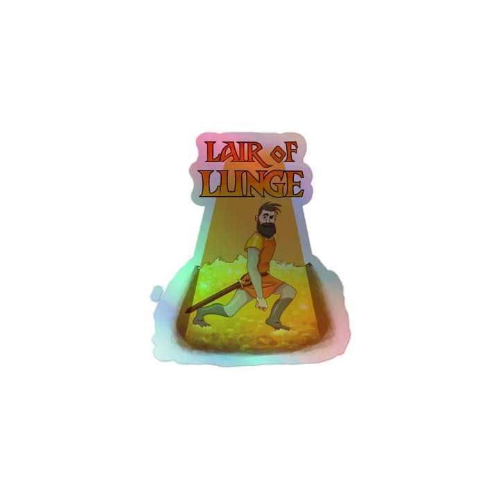 Lair of Lunge Holo Sticker product image (1)
