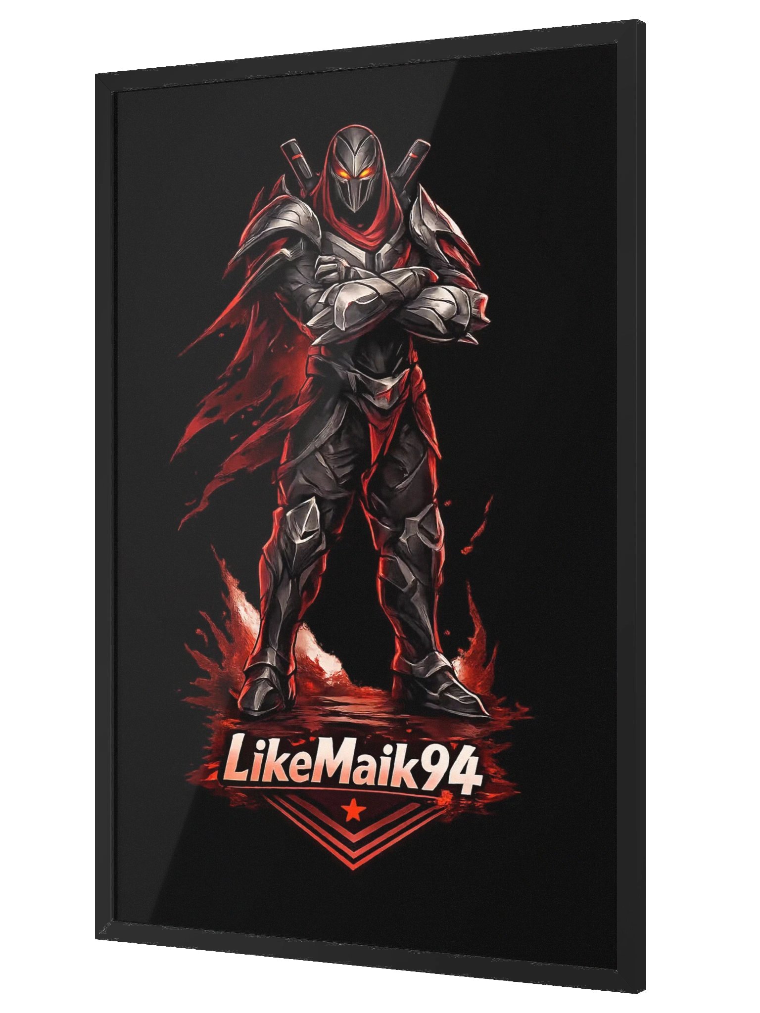 LikeMaik94 Poster mit Rahmen product image (3)