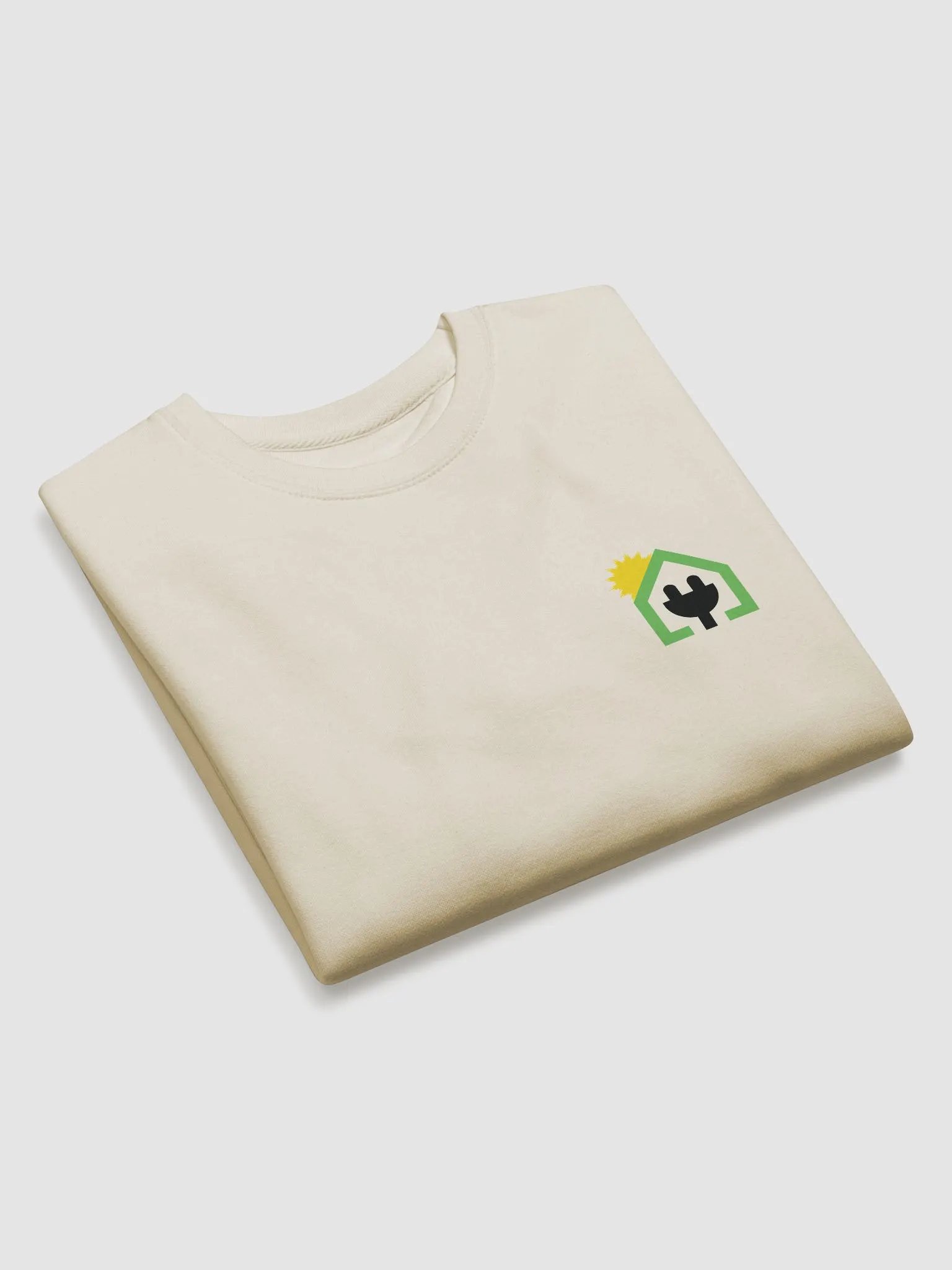 Plug It In Solar High-Quality Premium Sweatshirt product image (12)