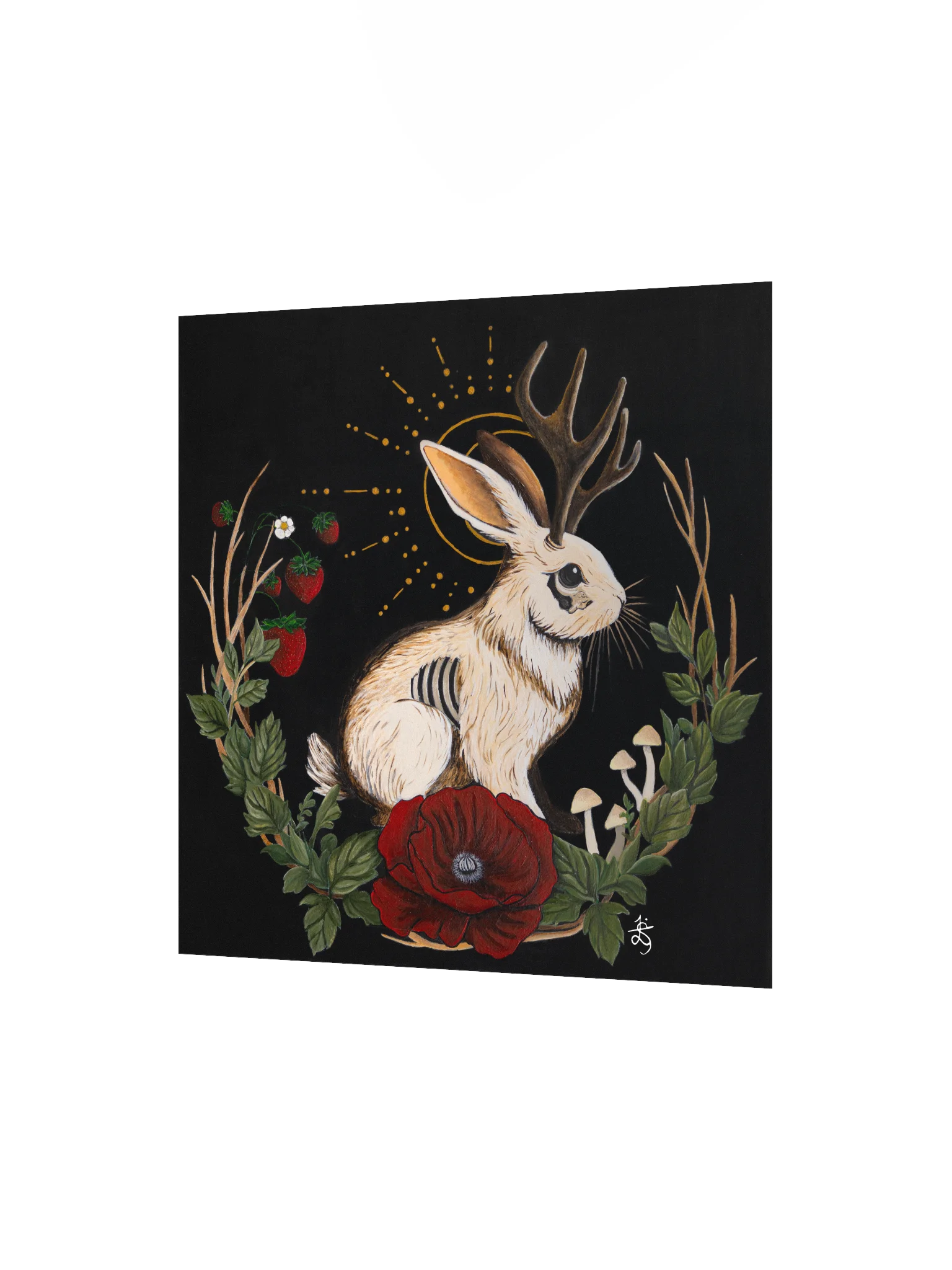 Jackalope Original Art Print product image (2)