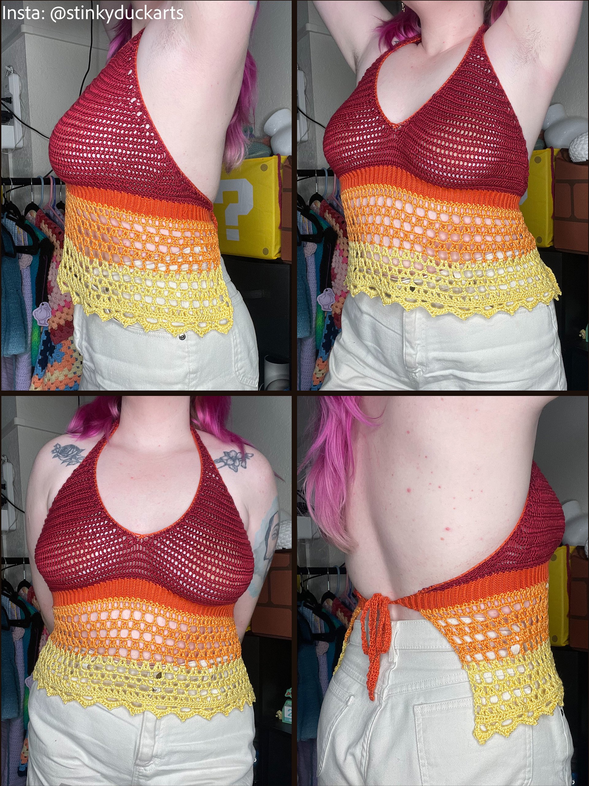 Hazel Halter Top - Crochet Pattern product image (6)