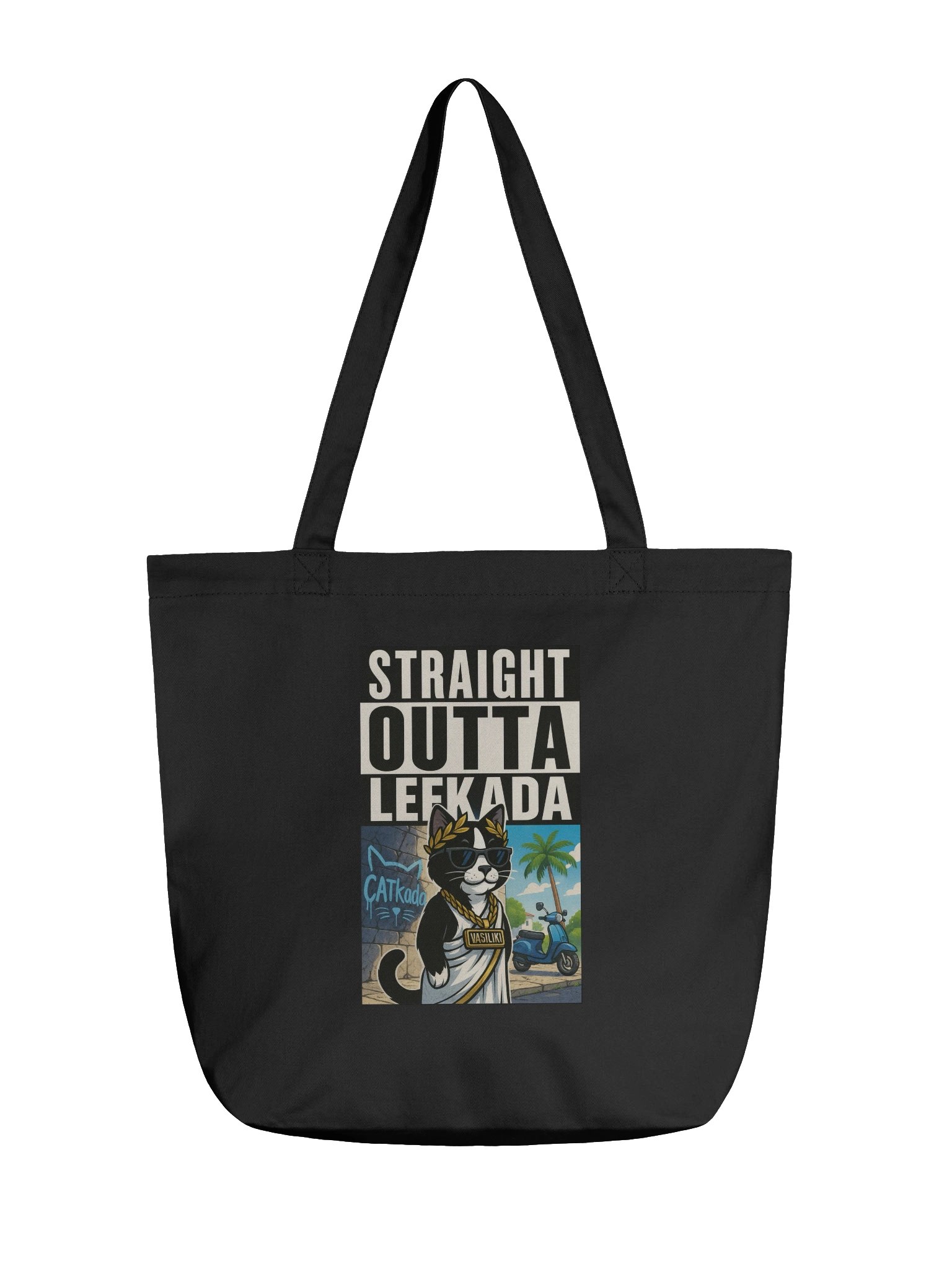 STRAIGHT OUTTA LEFKADA ECO-FRIENDLY BAG product image (1)