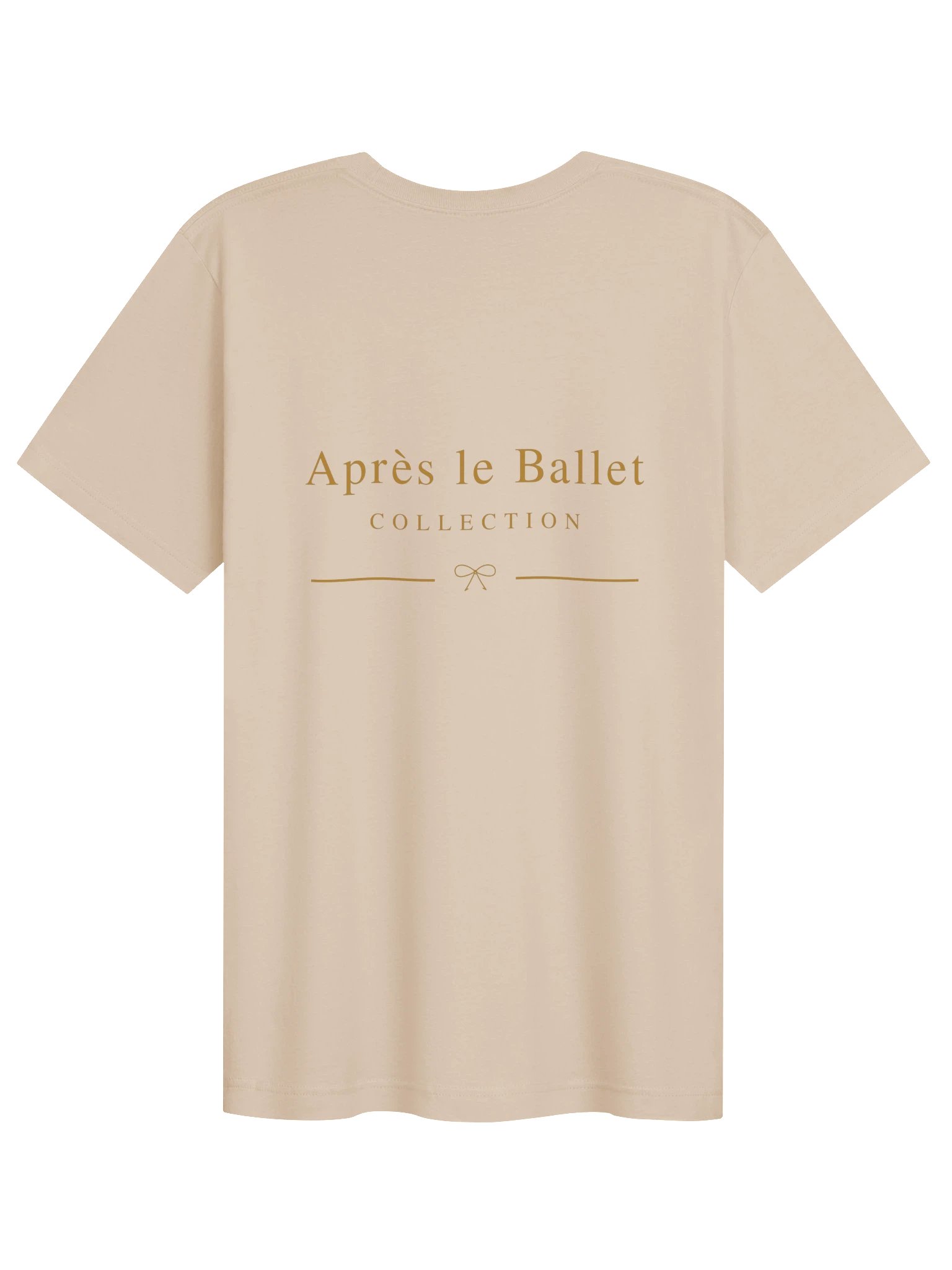 L’Atelier de Layla Bow T-Shirt, Gold Lettering product image (16)