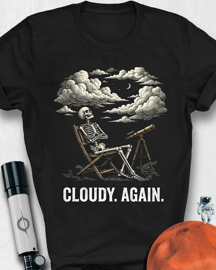 Cloudy Again Forecast Unisex T-Shirt product image (1)