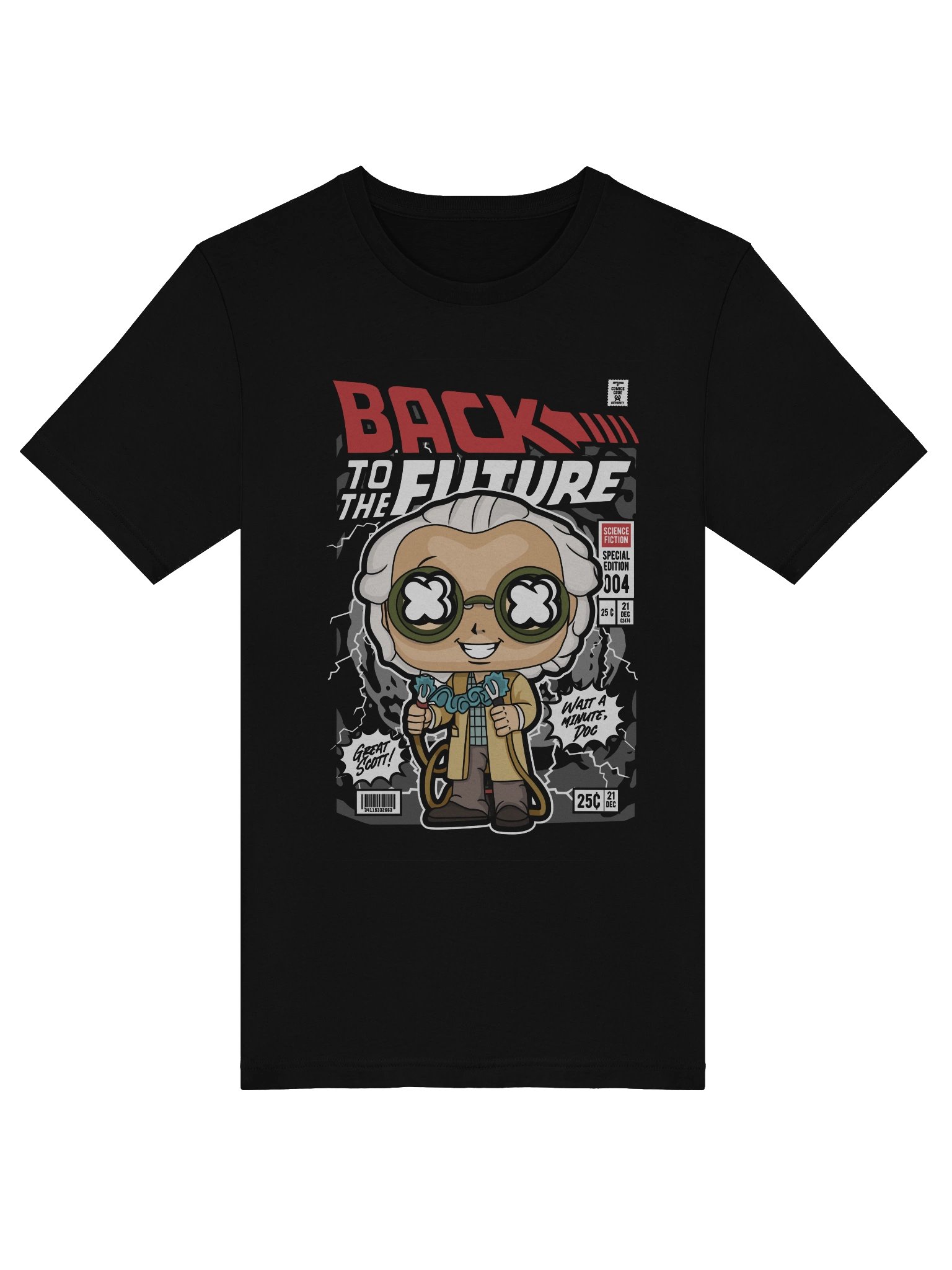 Scientific Visionary Cartoon Tee product image (5)
