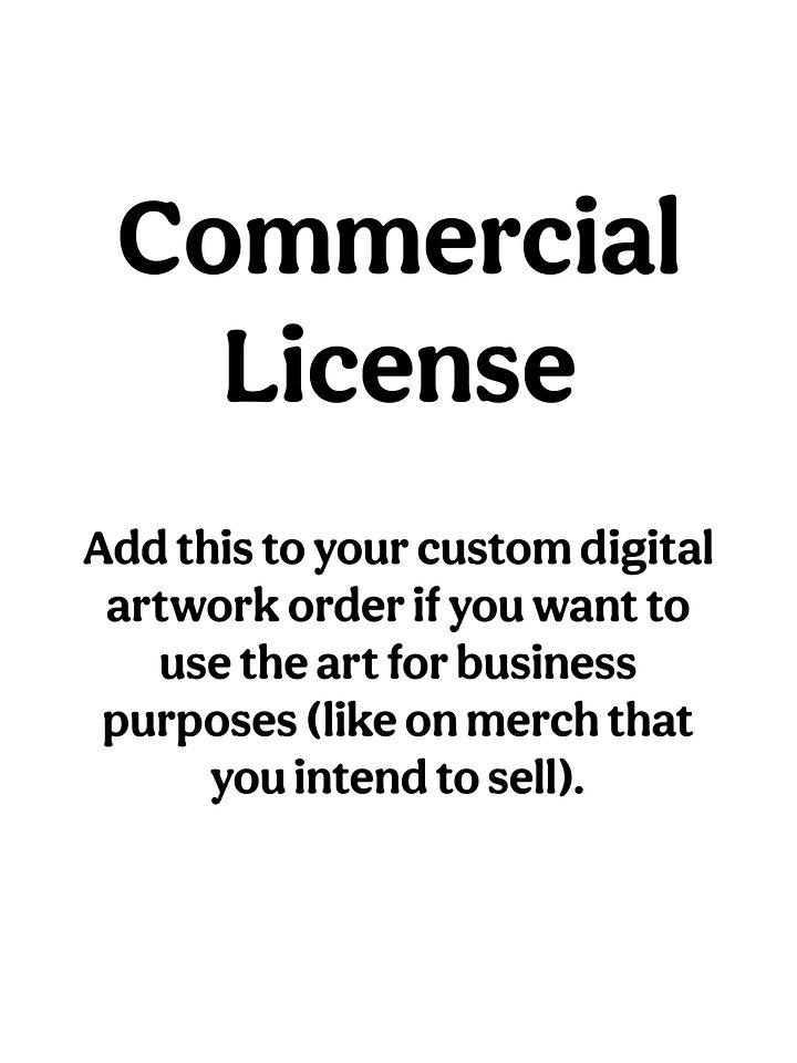 Commercial License for custom digital artwork product image (1)