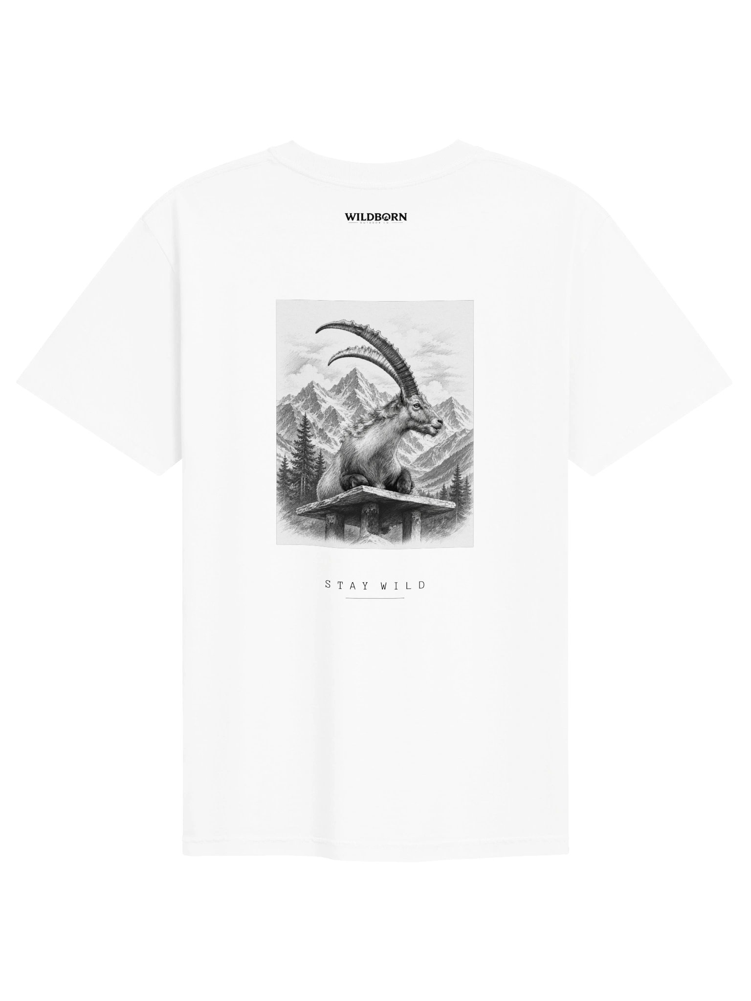 Alpéra Stay Wild 2.0 Tshirt - White product image (2)