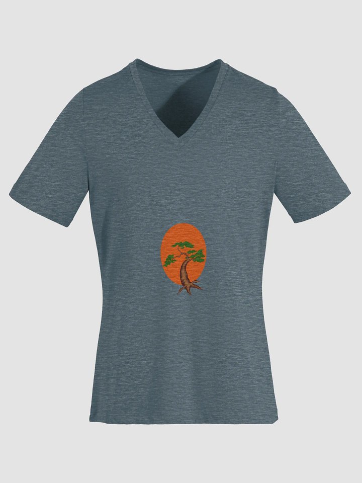 Sunset Tree Women's V-Neck Tee product image (1)