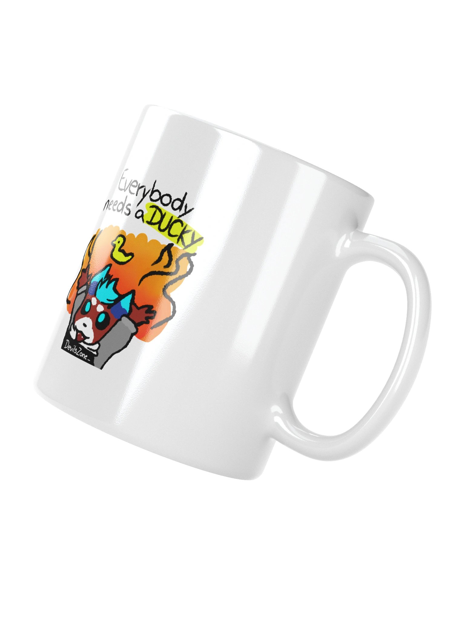 Everybody needs a DUCKY White Mug product image (3)