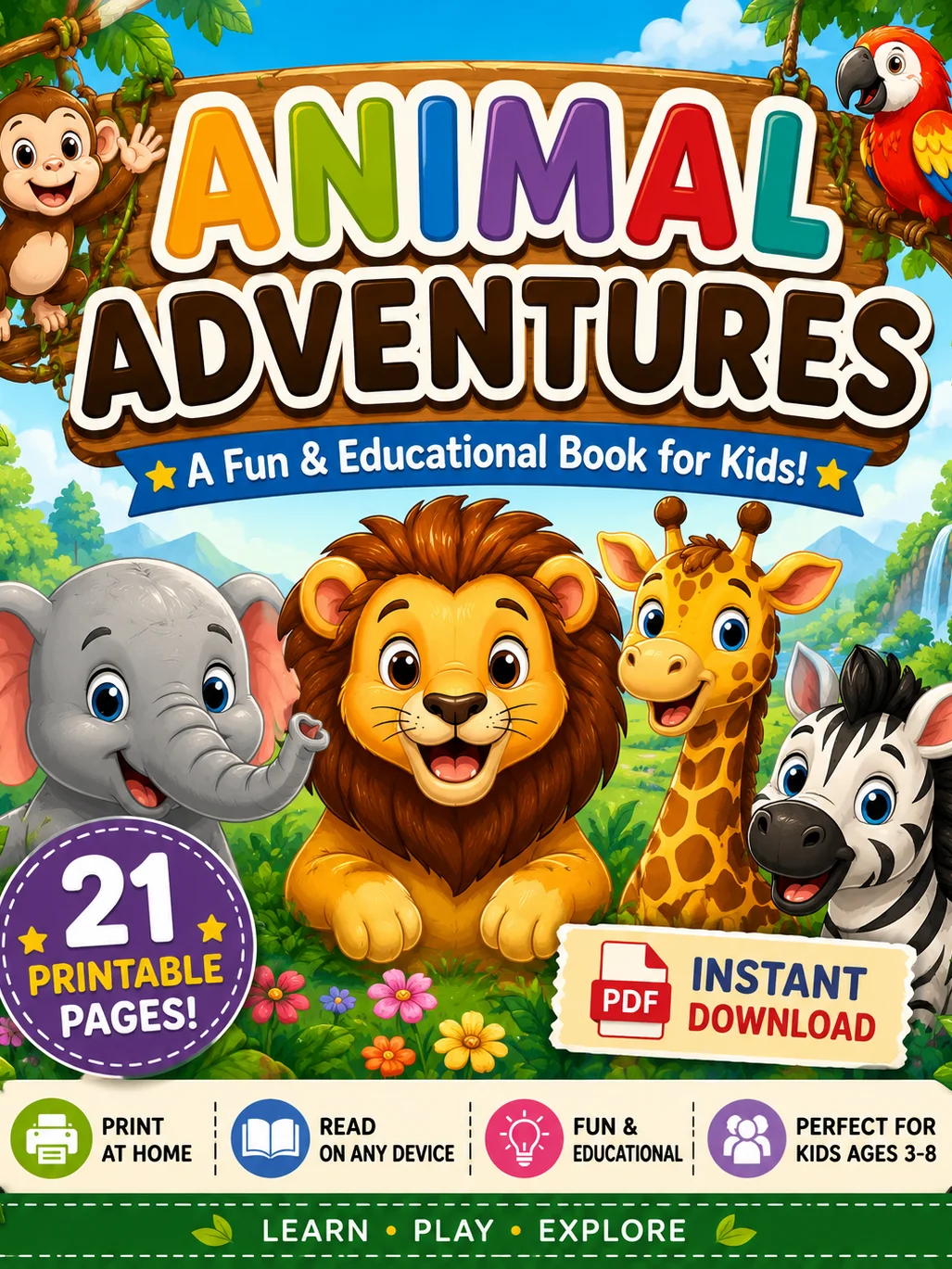 Animal_Adventures_Children_Book product image (1)
