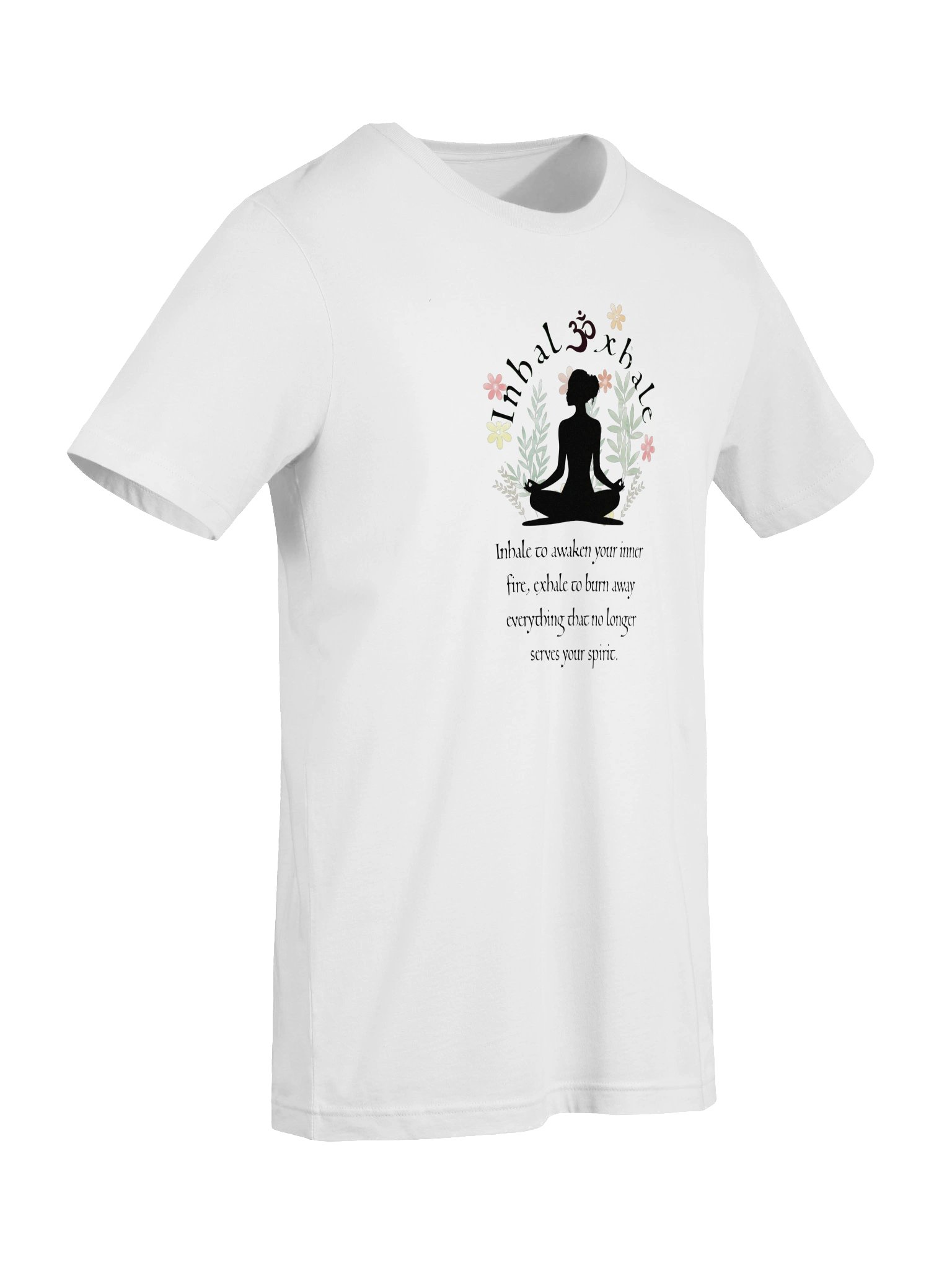 Om Floral Wreath Happy Bali Tee product image (7)