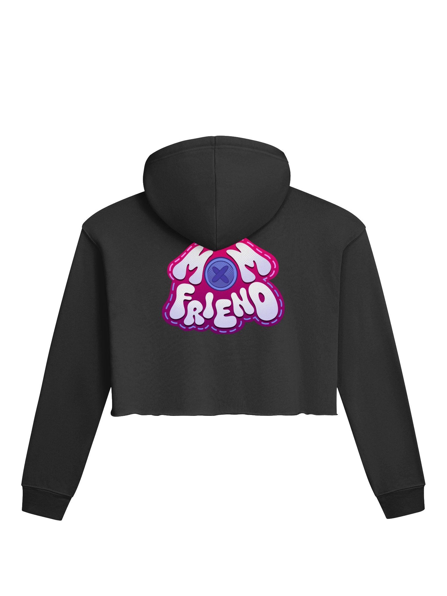 Mom Friend Crop Hoodie product image (2)