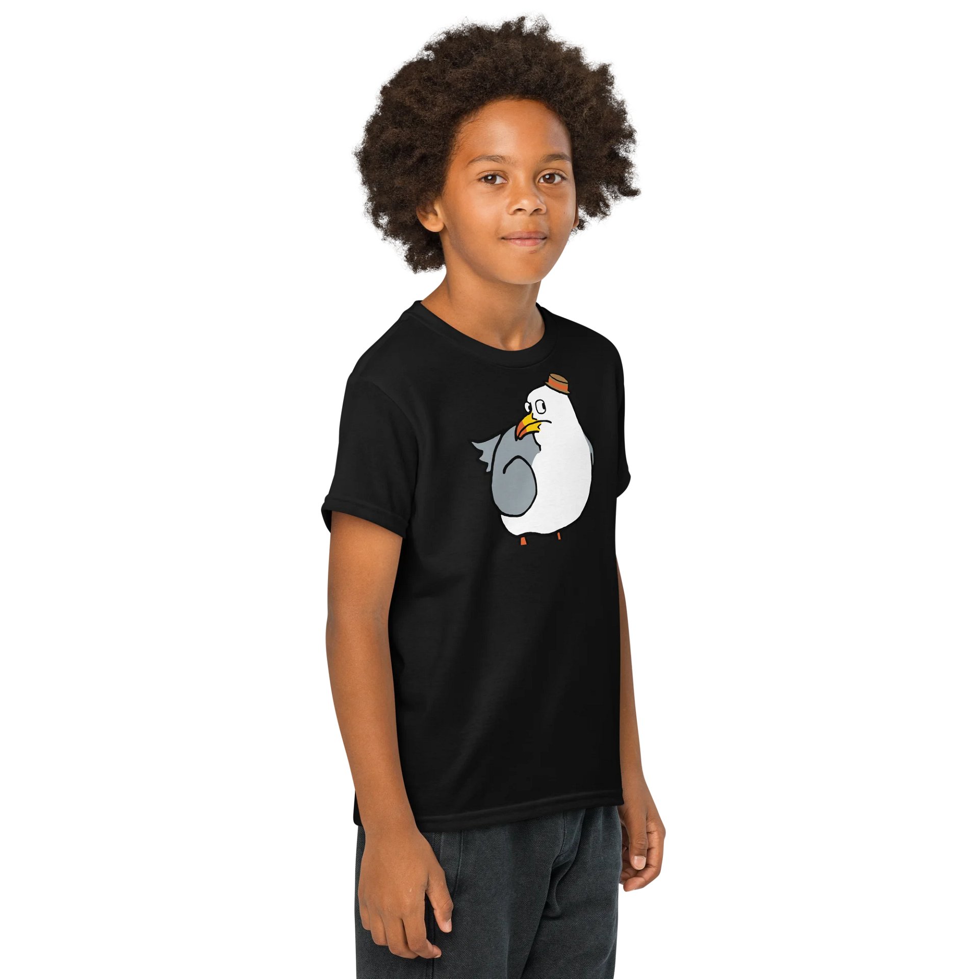 Chonky Seagull Kids Shirt product image (4)
