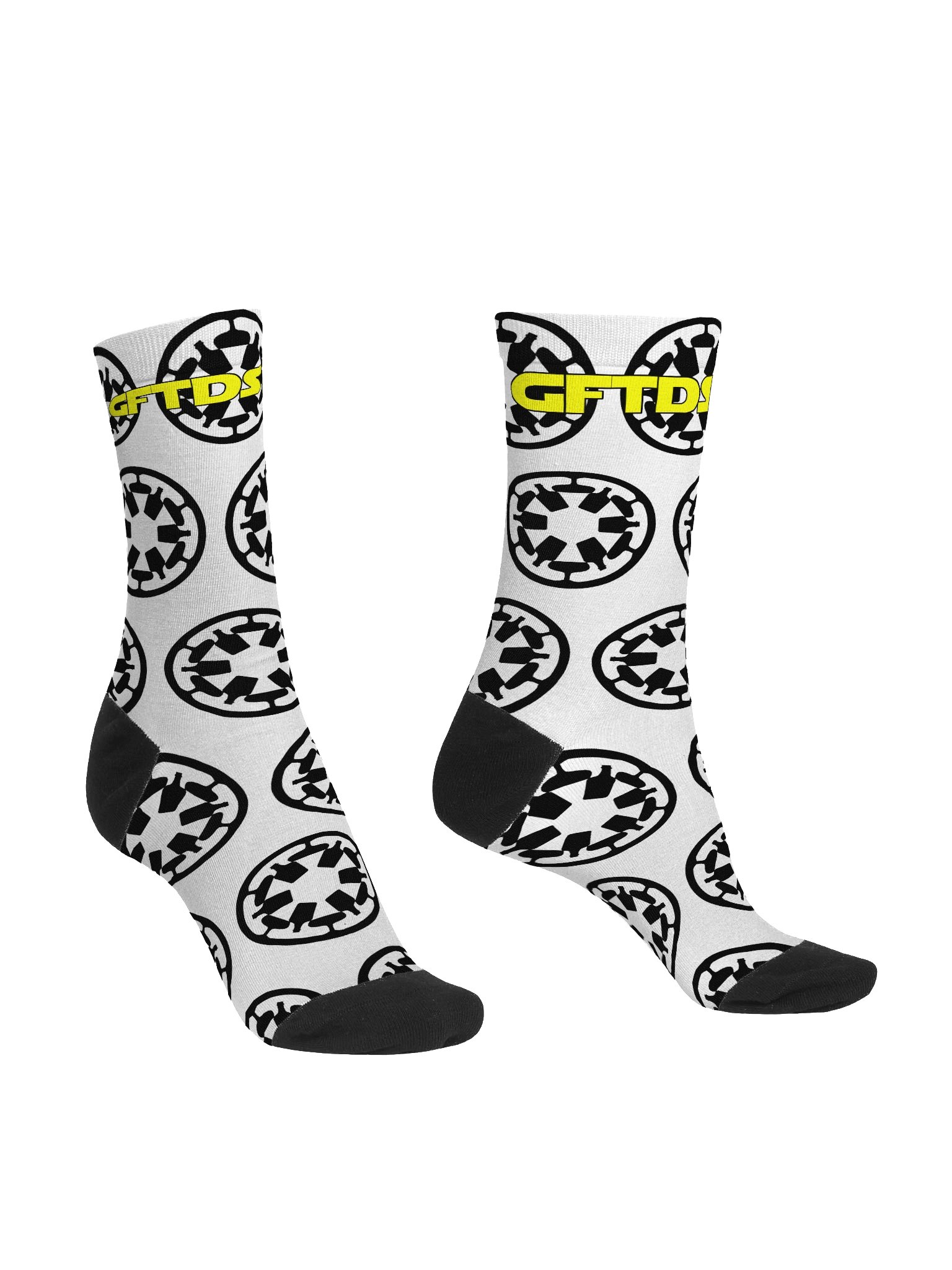 GFtDS Logo Socks (White) product image (3)