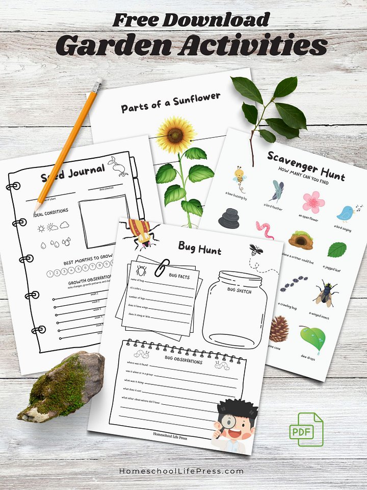 Free Spring/Garden Pack Printable product image (1)