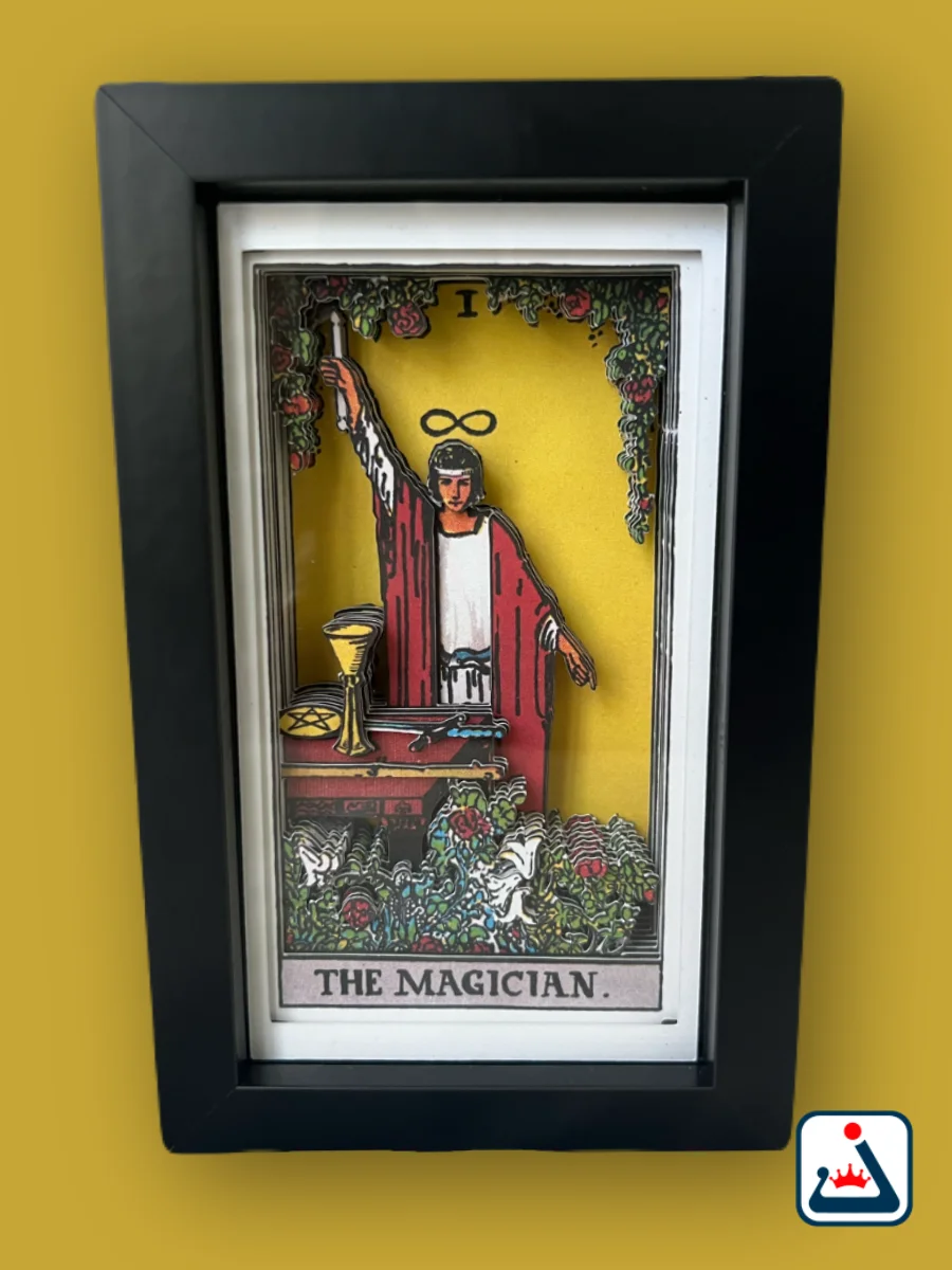 The Magician – 3D Tarot Shadow Box Art product image (5)