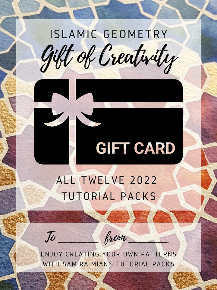 Twelve 2022 Tutorial Pack Gift Card product image (1)