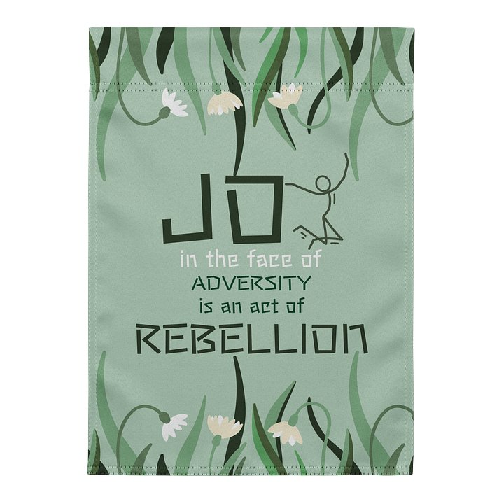 JOY - GARDEN FLAG product image (2)