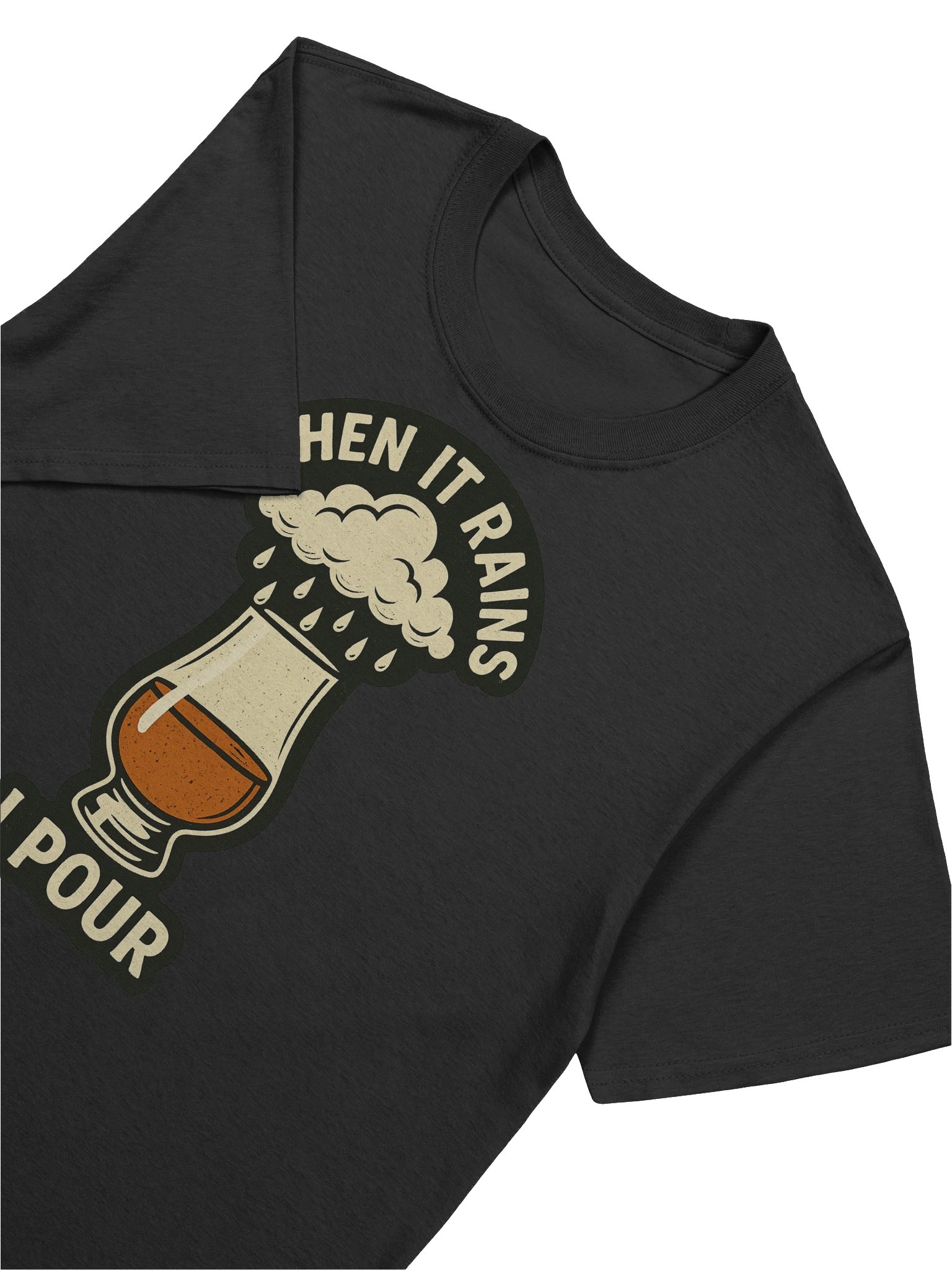 When It Rains I Pour Whiskey Weather Shirt product image (7)